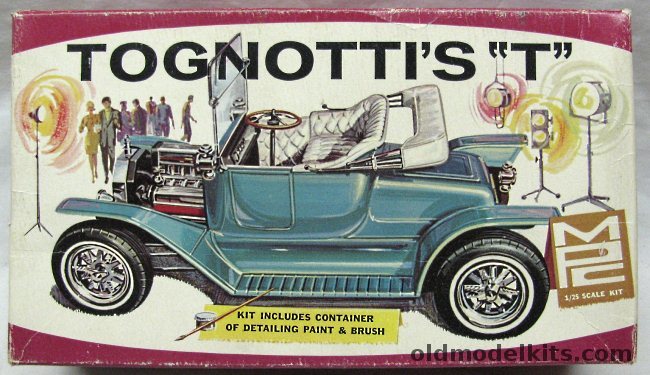 MPC 1/25 Tognotti's T / Custom Ford Model T, 606-170 plastic model kit